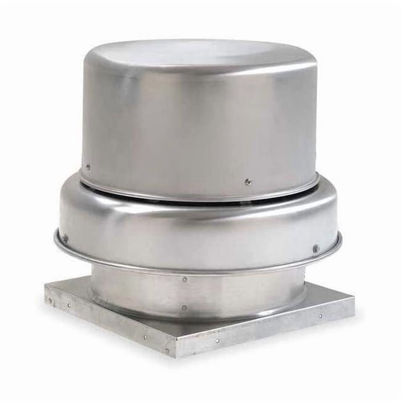 Dayton Alu 20"Dia, 13.5"H Roof Fan w.Motor 16D529