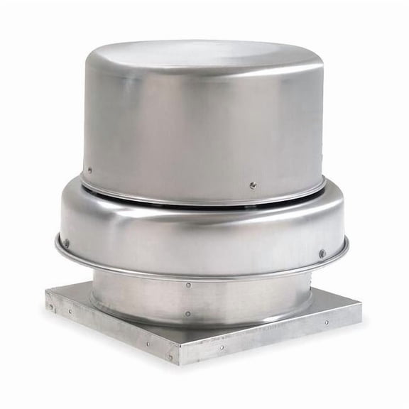 Downblast Vent,Belt Drive,11 In 2RB59