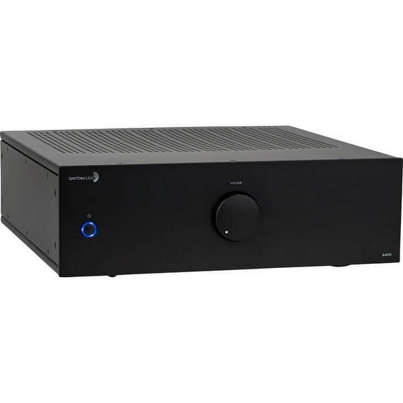 Dayton Audio A400 2x200 Watts Stereo Power Amplifier