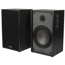 Dayton Audio B65A Bluetooth 70-Watt-Continuous-Powered Bookshelf Speakers with 6.5-In. Woofers, 2 Count (Black), B65ABlack