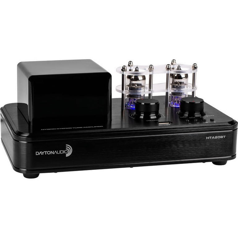Dayton Audio HTA20BT Hybrid Stereo Tube Amplifier with Bluetooth