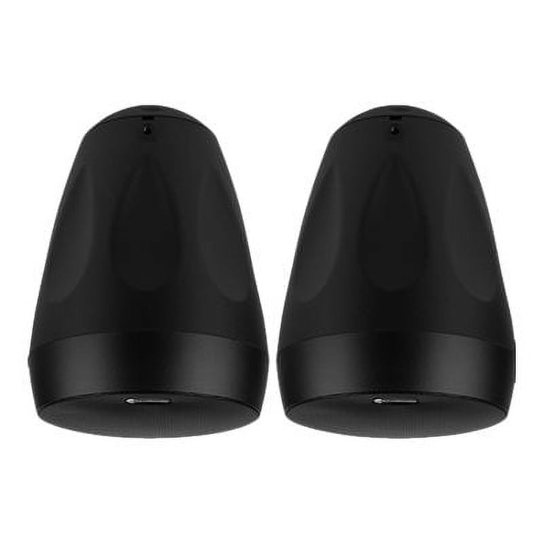 Dayton Audio IO525BT 5.25" 2-Way Indoor/Outdoor Speaker Pair With 70V Transformer - Weather Resistant, Black