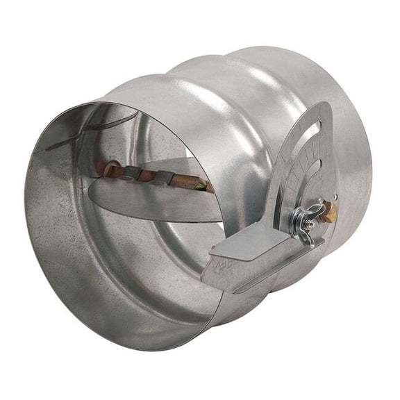 Dayton Balancing Damper,Round, 8 In,Diameter 2TFX8