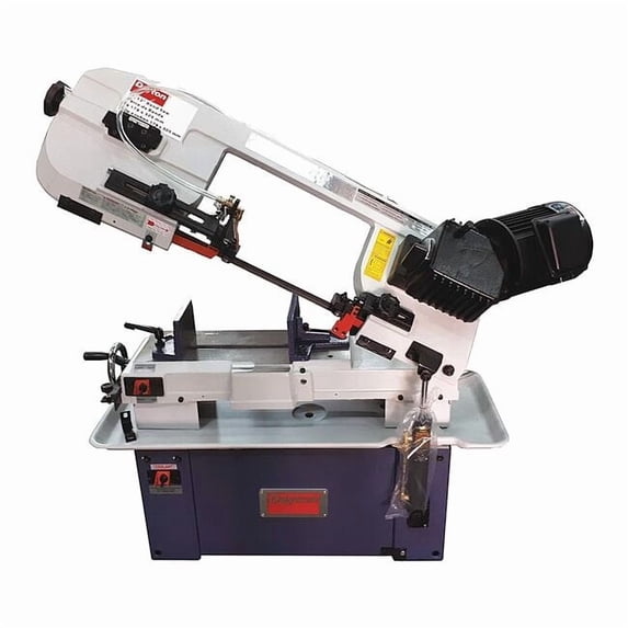 Band Saw, 7" x 8" Rectangle, 7" Round, 7 in Square, 120/240V AC V, 1 hp HP