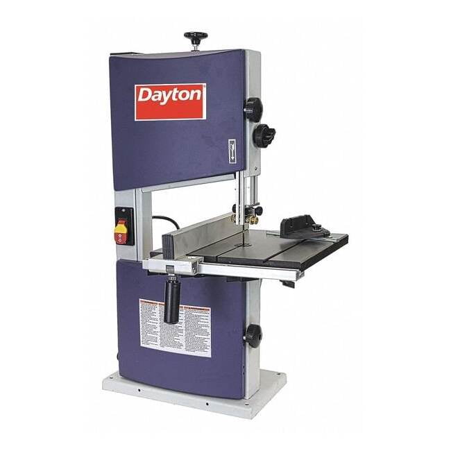 Band Saw, 4" x 9-1/2" Rectangle, 4" Round, 4 in Square, 120V AC V, 0.3333 hp HP 400H57