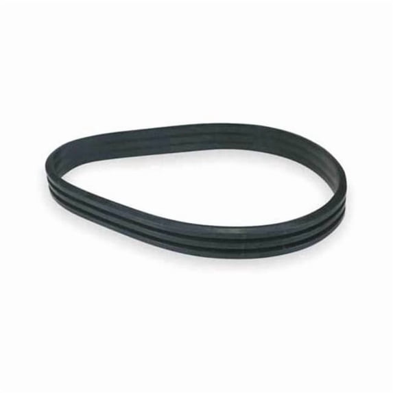 3/B75 Banded V-Belt, 78-3/4" Outside Length, 2" Top Width, 1/2" Thickness, 3 Ribs 3HEZ9