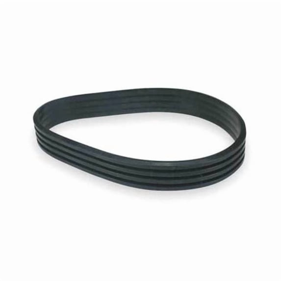 4/B128 Banded V-Belt, 131-3/4" Outside Length, 2-2/3" Top Width, 1/2" Thickness, 4 Ribs 3HEZ7