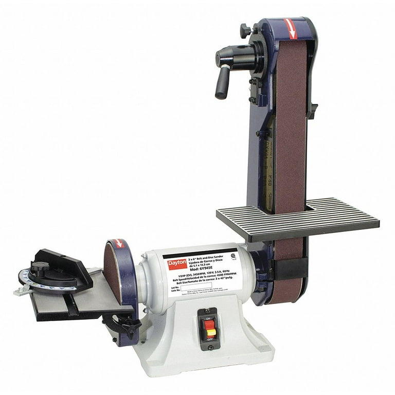 Dayton belt disc sander deals