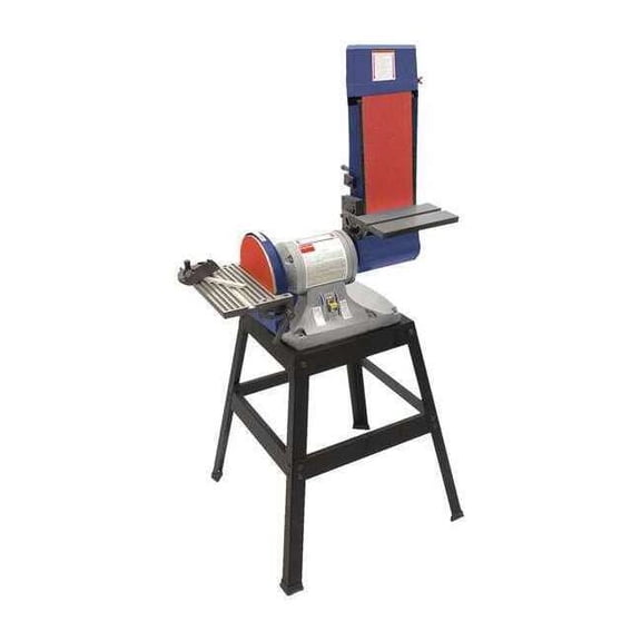 Dayton Belt/Disc Sander,115/230V,1 HP,120 V 49G990