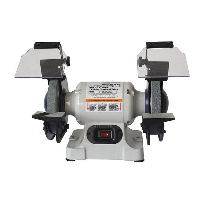 Dayton Bench Grinder,6",36/60 Grit,1/3HP 467L82