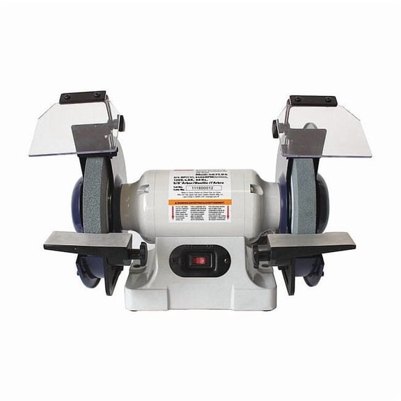 Dayton Bench Grinder, 8 in Max. Wheel Dia, 36/60 Grinding Wheel Grit 467L84