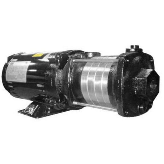 Dayton Booster Pump, 2 hp, 230/460V AC 5UXG3