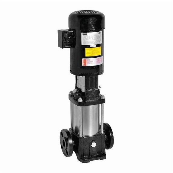 Dayton Booster Pump,2HP,3 Phase,-230/460V AC 5UWJ9
