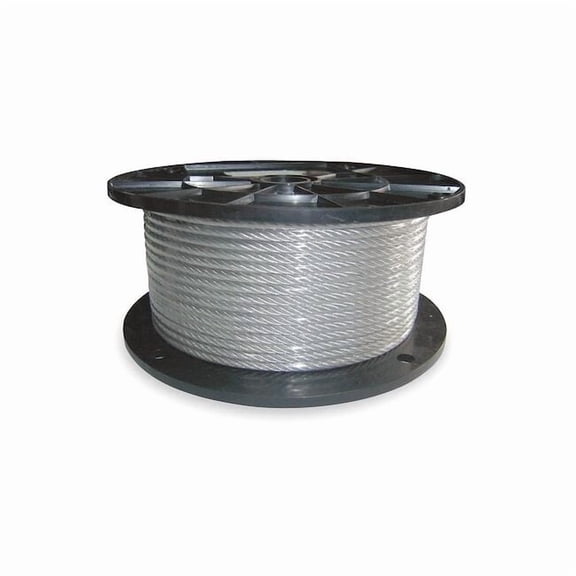 Dayton Wire Rope,500 ft L,3/32 in dia.,184 lb 2VJG8