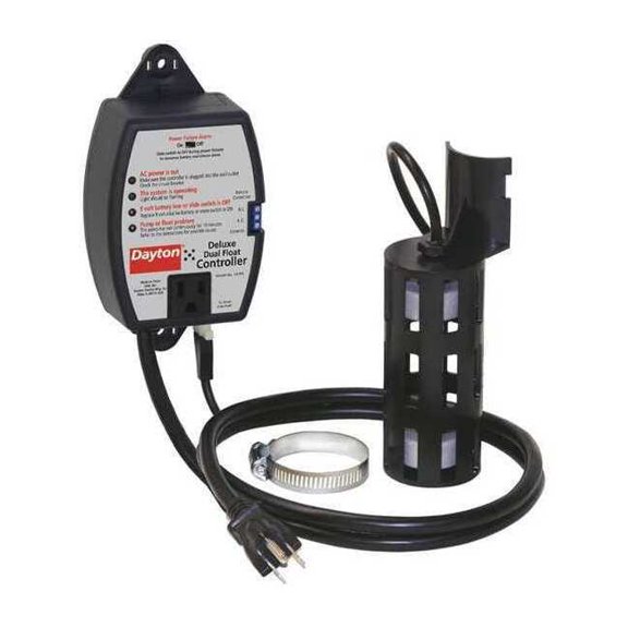 Dayton Caged Dual Micro Reed,Piggyback,120VAC 1APP4