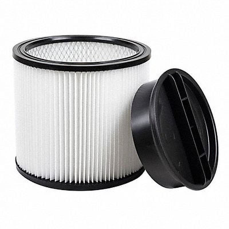 Dayton Cartridge Filter, Standard, Wet/Dry Vac Fit 61HV96