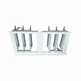 thumbnail image 1 of 30 in 35 7/8"H-W Aluminum Ceiling Truss Damper, 28-3/4 in x 33-7/8 in, Aluminum 4HA11, 1 of 7