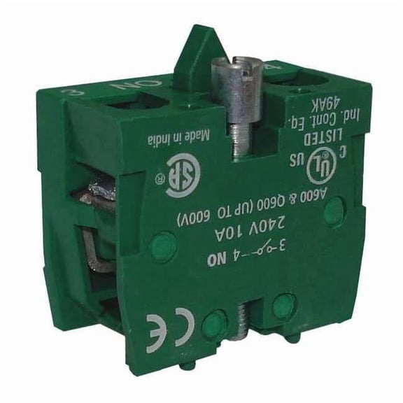 Dayton Contact Block,Standard,600VAC/DC 32W280