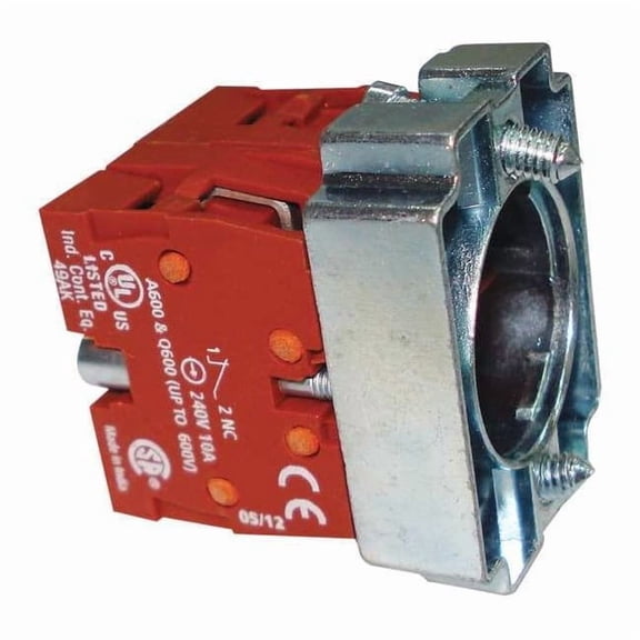 Contact Block,Mounting Base,22Mm,2NC 30G083