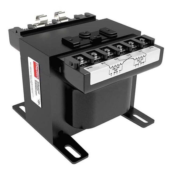 Dayton Control Transformer, 1.5 kVA, 120V AC, 240/480V AC 31EG93