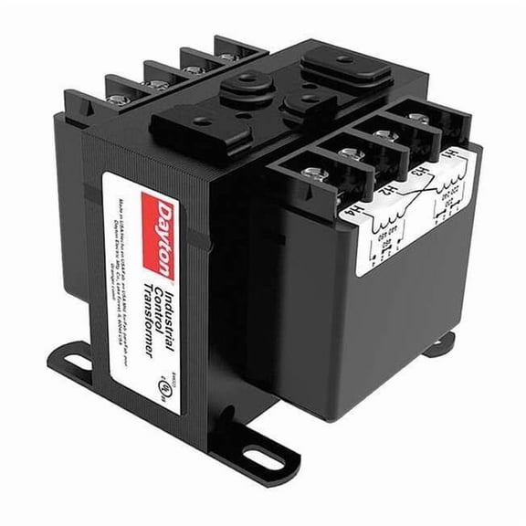 Control Transformer, 100 VA, 12/24V AC, 120V AC 31EH95