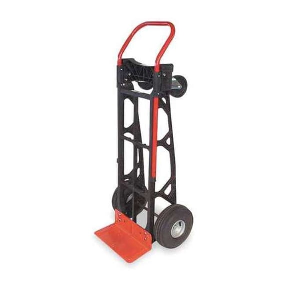 Dayton Convertible Hand Truck,600lb,50"x21"x18" 4ZJ32