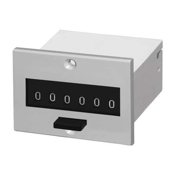 Dayton Counter,6 Digit,Panel Mount,115VAC 1A124