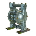 thumbnail image 1 of Dayton Aluminum Buna N Single Double Diaphragm Pump, 49 gpm, 100 psi - 6PY44, 1 of 2