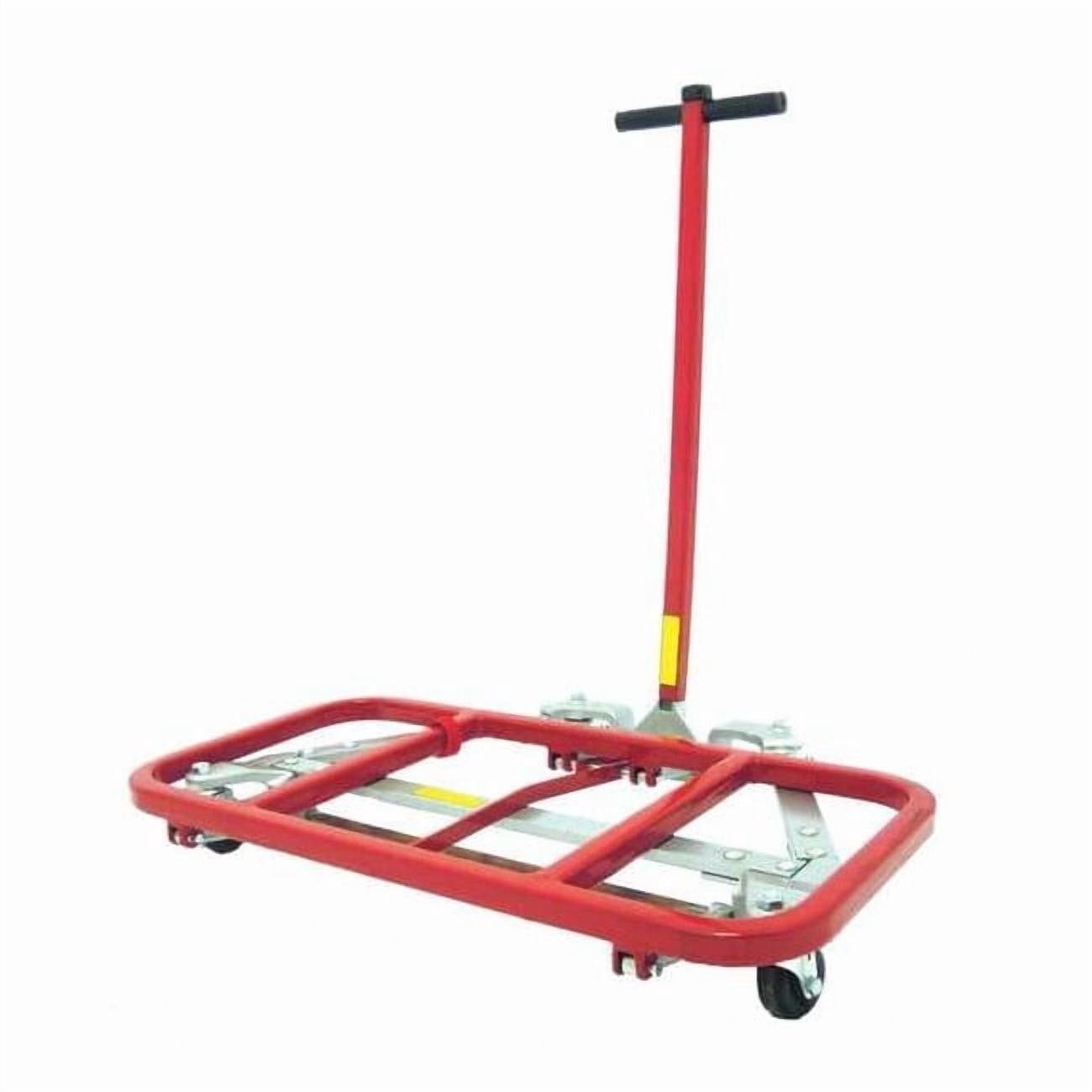 Desk Mover, 600 lb. Cap, 16"D x 40"W x 9-3/4"H 30E984