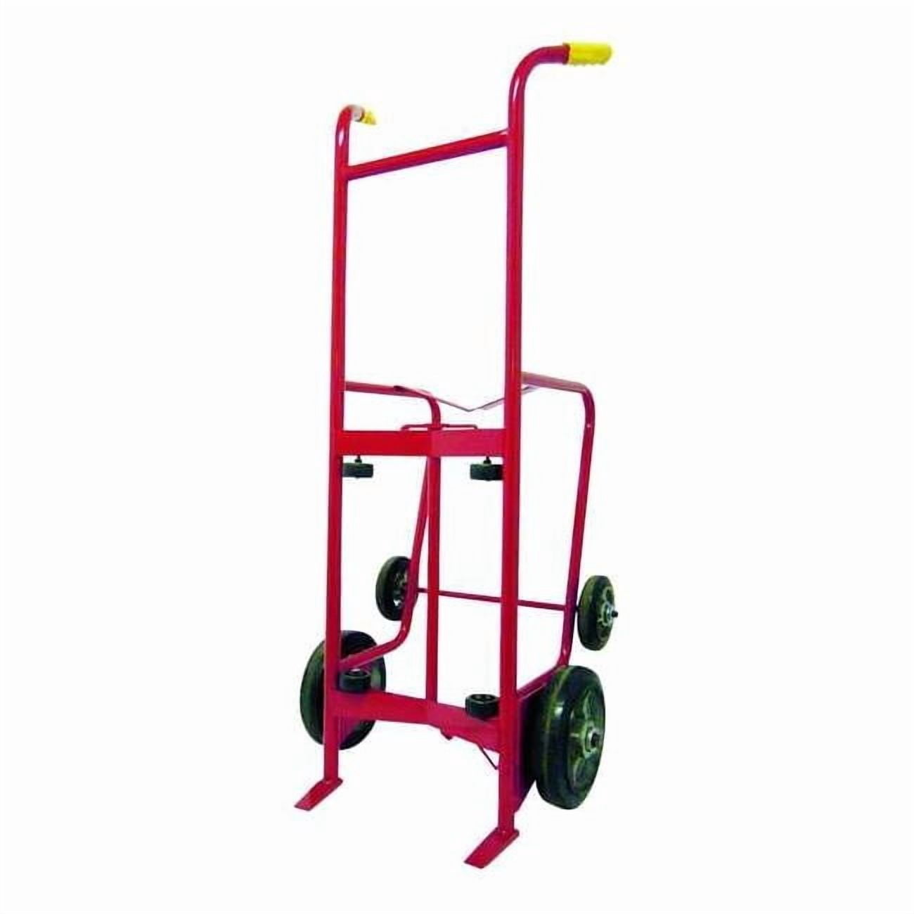 Dayton Drum Truck,55 Gal,Steel,Rubber Wheel 34D644