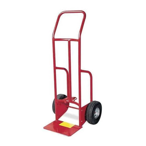 Dayton Drum Hand Truck,650 lb.,Steel,Red 6W854