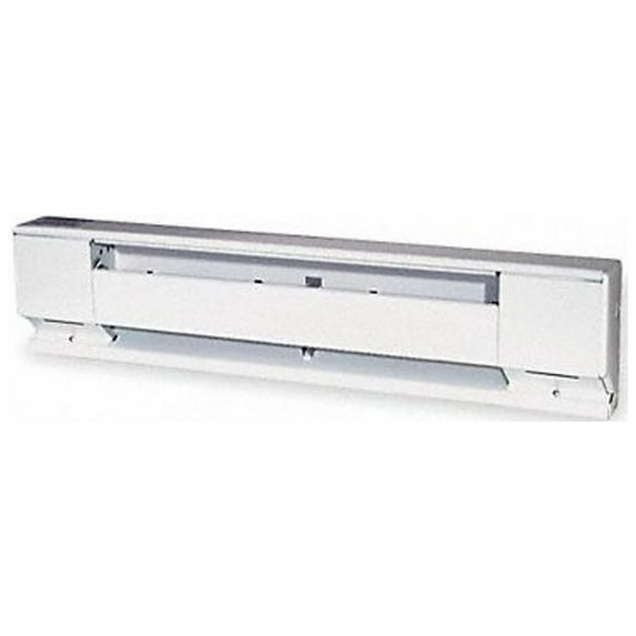 Dayton 36" Electric Baseboard Heater, White, 750W, 120V 3UG77