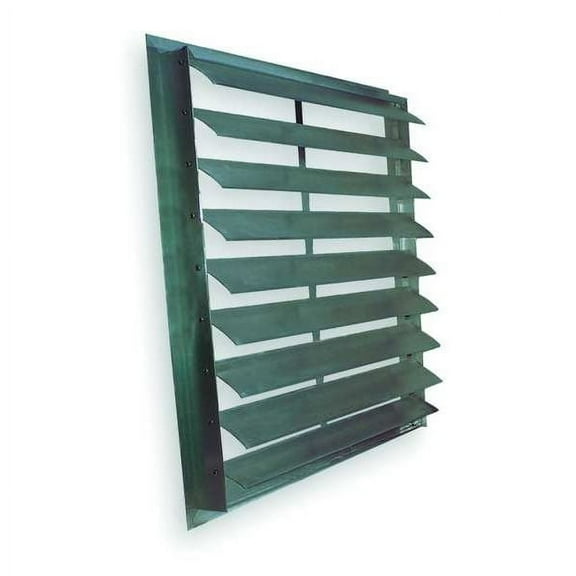 Dayton Exh Shutter,Fits Fan Dia 20 In,Aluminum 4FZH6