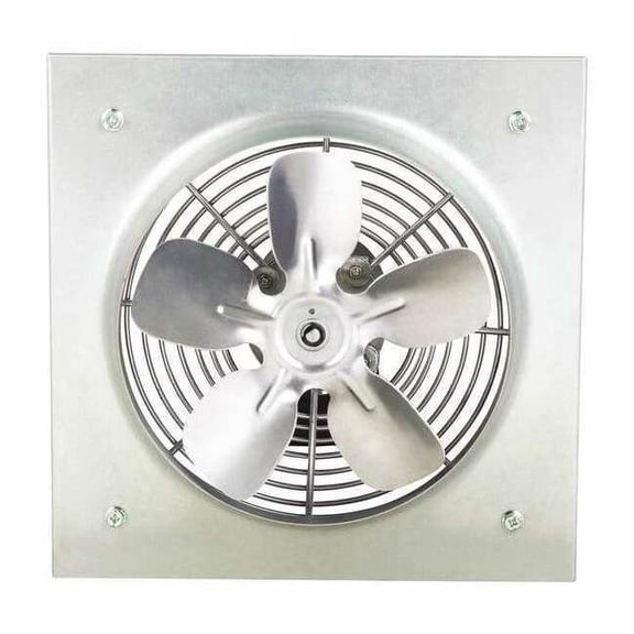 Dayton Exhaust Fan,10In Bl,Alum,115V 10D953