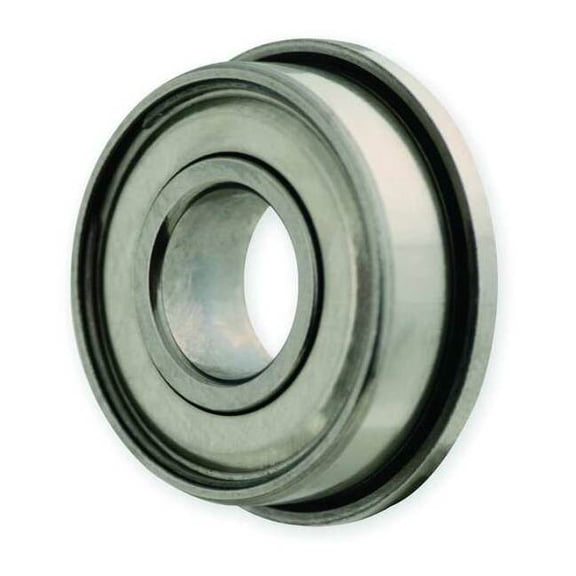 Dayton Flanged Rad Ball Bearing,R3,3/16 in Bore 1ZGD9