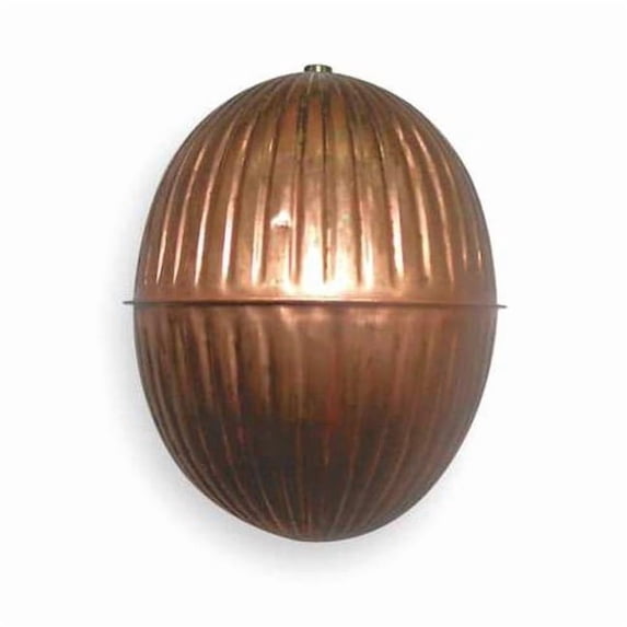 Dayton Float Ball,Round,Brass,4 In 4KU66