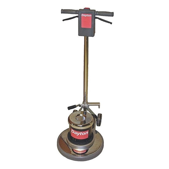 Dayton Floor Scrubber,23 1/2 in L,20 in W 6UFR5