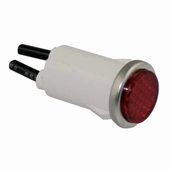 Flush Panel Light, Red, 12 V AC/DC 22NY41