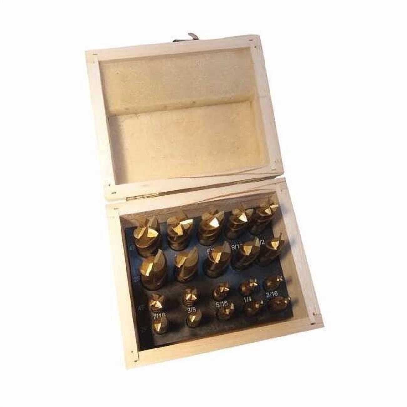 Dayton Flute End Mill Set,20 Pcs 16N204