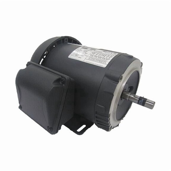 Three-Phase General Purpose Motor, 1 1/2 HP, 56C Frame, 230/460V AC Voltage, 1750 Nameplate RPM