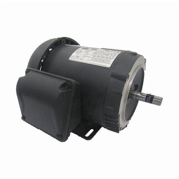 Three-Phase General Purpose Motor, 1 1/2 HP, 56C Frame, 230/460V AC Voltage, 3470 Nameplate RPM