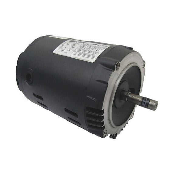 Three-Phase General Purpose Motor, 1/2 HP, 56C Frame, 230/460V AC Voltage, 1,155 Nameplate RPM