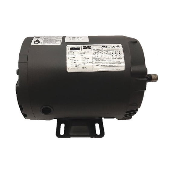 Dayton GP Motor,1/2 HP,1,155 RPM,230/460V,56C 31LH61