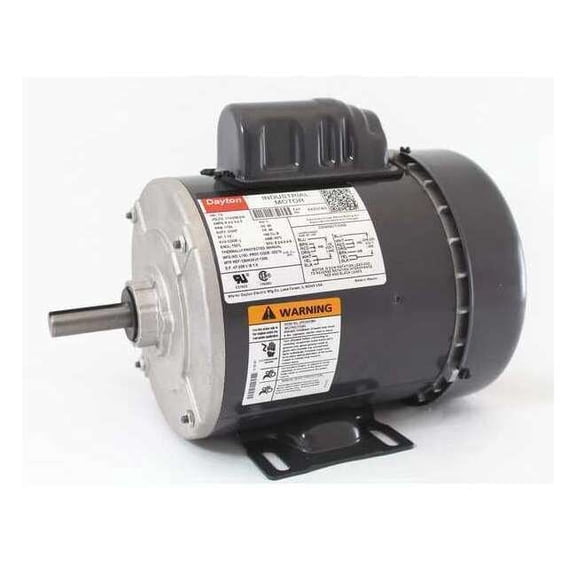 Dayton GP Motor,1/2 HP,1,725 RPM,115/208-230V 6K637