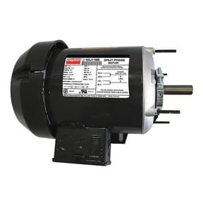 GP Mtr,Split Ph,TEFC,1/2 HP,1725 rpm,56 6XJ11
