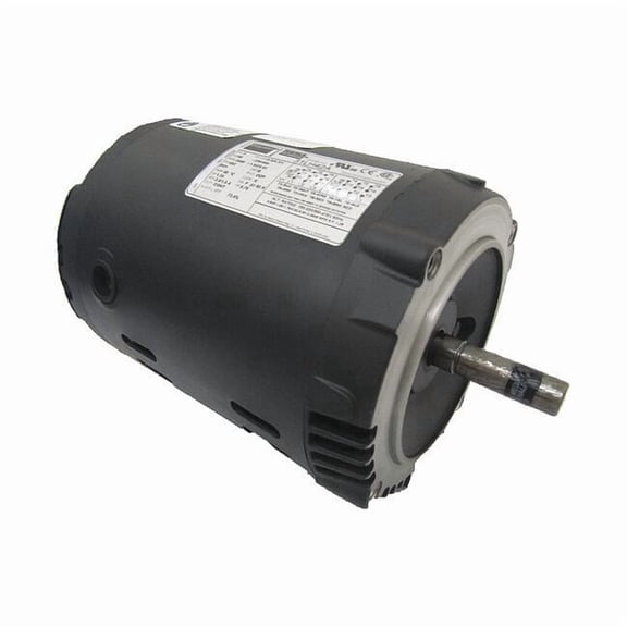 Three-Phase General Purpose Motor, 1/2 HP, 56C Frame, 230/460V AC Voltage, 3490 Nameplate RPM
