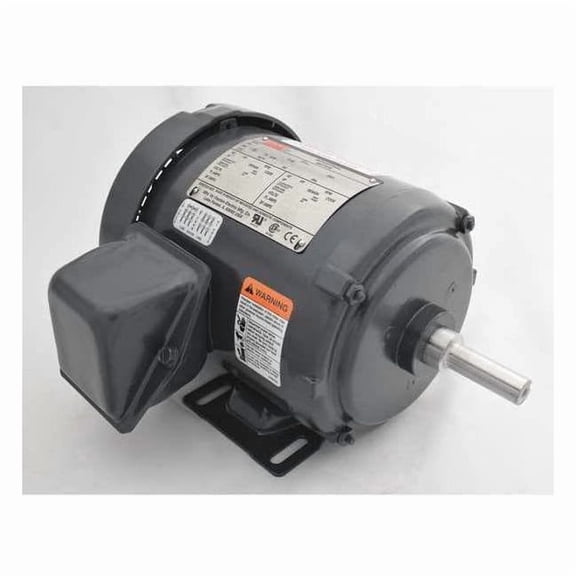Three-Phase General Purpose Motor, 1/2 HP, 56 Frame, 208-230/460V AC Voltage, 3500 Nameplate RPM