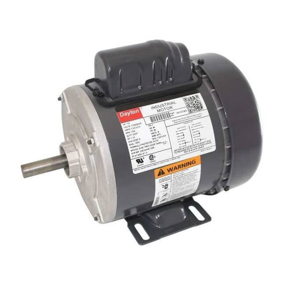Dayton GP Motor,1/3 HP,1,725 RPM,115/208-230V 5K121