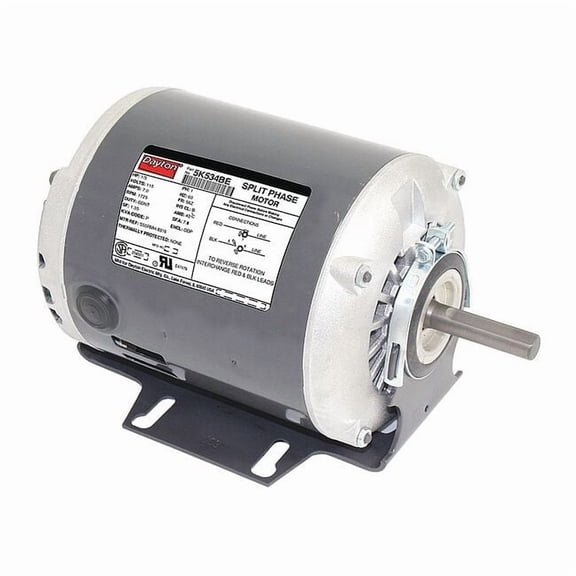GP Mtr,Split Ph,ODP,1/3 HP,1725 rpm,56Z 5K534