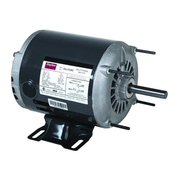 Dayton General Purpose Motor,Split-Phase,1/4 HP 6XJ35